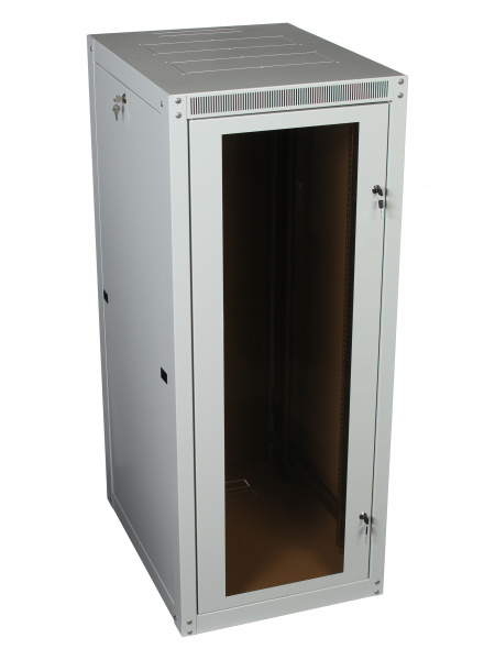 (B256060GWTWOF-RU) Шкаф 19" напольный 25U серый