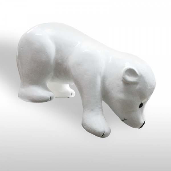 (501-711) Декоративная объемная фигура Медведь Полярный-3 130 см
