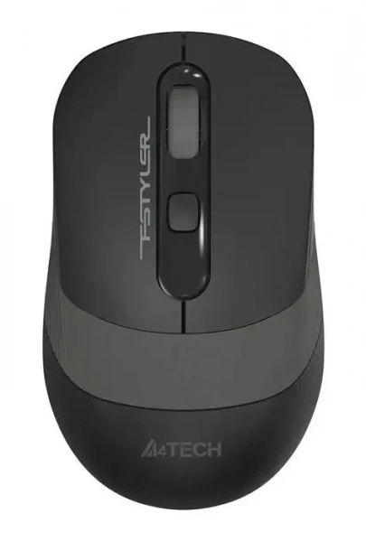 Мышь A4TECH Fstyler FG10, беспроводная, USB, черный и серый