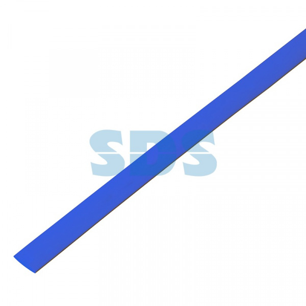 (55-1205) Термоусадочная трубка 12/6,0 мм, синяя, упаковка 50 шт. по 1 м PROconnect