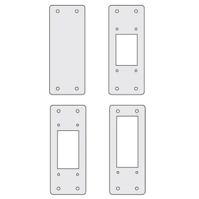 (R5AD2406) Заглушки для пром. панелей, переходник 24/6, 1 упаковка - 4шт.
