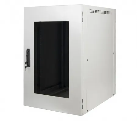 (R-188RR) 19” шкаф для оборудования, 18U х 1000 мм, полезная глубина 750 мм, встраиваемая система охлаждения (без ножек/роликов)