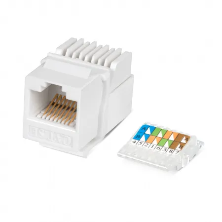 Cabeus KJ-RJ45-Cat.5e-Toolless Модуль Keystone Toolless (заделка без инструмента) 90 градусов (7480c)