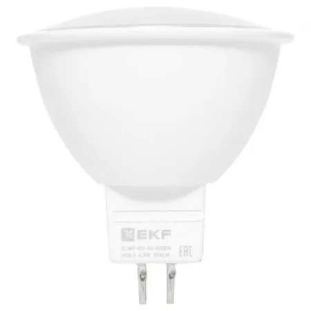 (slwf-gu-53-rgbw) Умная лампа GU5.3 EKF Connect 4,5W WIFI RGBW