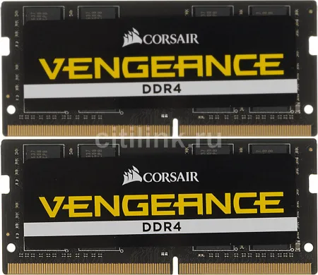 Модуль памяти CORSAIR Vengeance CMSX32GX4M2A2666C18 DDR4 - 2x 16ГБ