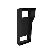 BR-AA12 BLACK Кронштейн для накладного монтажа с козырьком