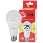 Лампочка светодиодная ЭРА RED LINE LED A65-25W-827-E27 R Е27 / E27 25 Вт груша теплый белый свет (Б0048009)
