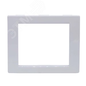 (F00011) Рамка универсальная на 2 модуля, цвет белый (52 шт/уп)