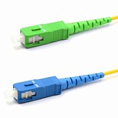 (50-2063) Патч-корд оптический переходной (SM), 9/125 (OS2), SC/APC-SC/UPC, (Simpleх), LSZH, 15м