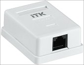 (CS2-1C5EF-12) ITK Настенная инф. розетка RJ45 кат. 5E FTP 1-порт (CS2-1C5EF-12) ITK Настенная инф. розетка RJ45 кат. 5E FTP 1-порт
