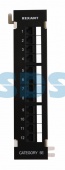 (04-0020) REXANT Патч-панель настенная, 12 портов RJ-45, категория 5е