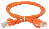 (PC07-C5EU-15M) ITK Коммутационный шнур кат. 5Е UTP PVC 15м оранжевый.  Категория: 5E; Тип кабеля: UTP; Длина: 15.0 м; Тип коннектора подключения 1: R