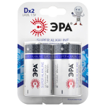 Батарейки ЭРА LR20-2BL SUPER Alkaline (12/96/3168) (C0038443)