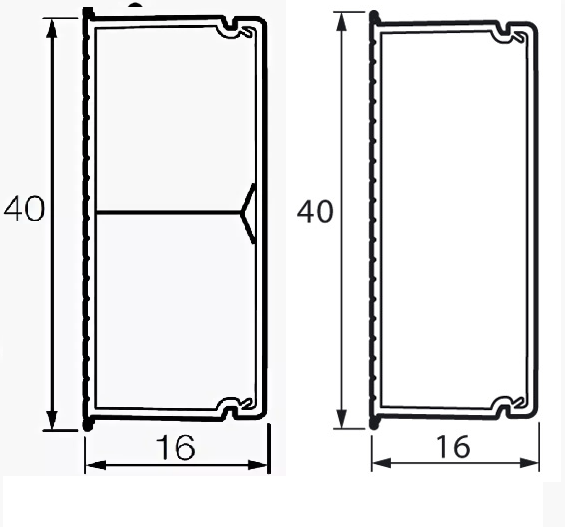 (638194) Мини-канал 40x16мм METRA