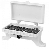 КРТН-10 Коробка распределительная телефонная настенная на 10 пар проводов (Элтех-Сервис) КРТН-10 Коробка распределительная телефонная настенная на 10 пар проводов (Элтех-Сервис)