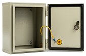 (MEC11301) Щит с монтажной панелью ЩМП - 00 МЭК (270х210х140) IP65 (Металлокорпус)