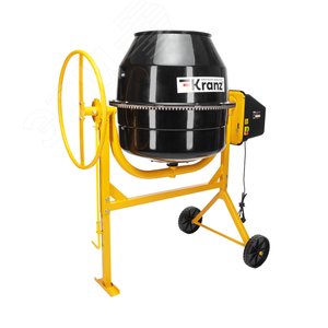 (KR-16-1105) Бетоносмеситель KR-180, 700Вт, 180л, чугунный венец KRANZ