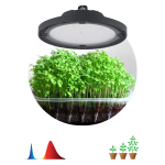 Фитопрожектор для растений светодиодный ЭРА FITO-50W-RB-LED-UFO красно-синего спектра 50 Вт IP65 (Б0053280)