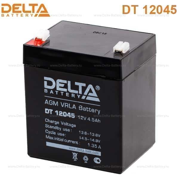 DT 12045 Свинцово-кислотный аккумулятор DT 12045 Свинцово-кислотный аккумулятор