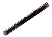 (04-0021) REXANT Патч-панель 19", 1U, 24 порта RJ-45, категория 5e