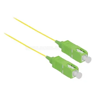 (SNR-PC-SC/APC-1m (0,9)) Шнур монтажный оптический SC/APC SM 1м.