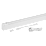Линейный светодиодный светильник ЭРА LLED-02-04W-4000-MS-W 4Вт 4000K L314мм с датчиком движения (Б0019783)