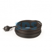(51-0651) Греющий саморегулирующийся кабель на трубу (комплект для обогрева труб, водостоков и кровли)  Extra Line 30MSR-PB 4M (4м/120Вт) REXANT