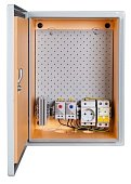 Климатический навесной шкаф Mastermann-2УТП (Ver. 2.0) IP 66 Цвет ral 7035 (серый)