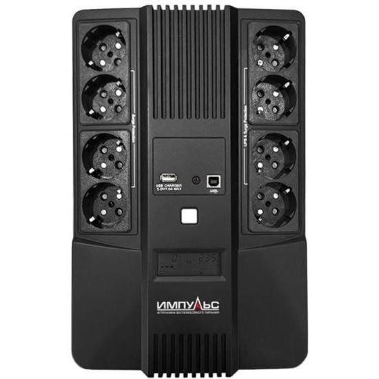 ИБП (UPS) МАСТЕР 800, 800/480 ВА/Вт, LED, USB, RJ11/RJ45, CHRG USB, SCHUKOx8 (MT80107)