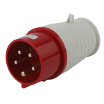 Вилка ЭРА V-16-3P-PE-N-IP44 переносная 015 3Р+РЕ+N 16А 380В IP44 (Б0032851)