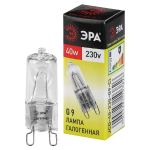 Лампочка галогенная ЭРА G9-JCD-40-230V-CL G9 40Вт капсула теплый белый свет (C0027378)
