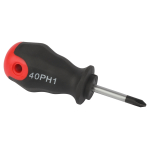 Отвертка ЭРА PH 1х40 мм крестовая двухкомпонентная рукоятка (Б0055839)