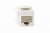 Eurolan 16B-U6-03WT Модуль UTP категории 6 keystone, белый