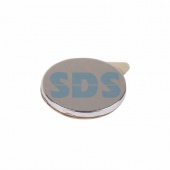 (72-3111-1) Неодимовый магнит диск 10х1мм с клеем сцепление 0,5 кг (упаковка 20 шт)