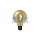 (604-143) Лампа филаментная REXANT Груша A95 11.5 Вт 1380 Лм 2400K E27 димируемая золотистая колба