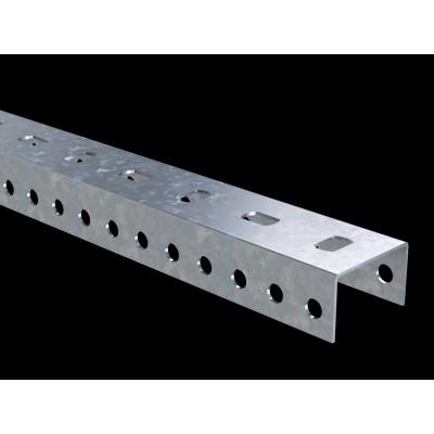 (BPL2930) П-образный профиль PSL, L3000, толщ.1,5 мм (3 м/уп)