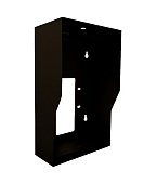 BR-AV2 BLACK Кронштейн для накладного монтажа с козырьком для считывателя CR-02B