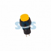 (36-3082) Выключатель-кнопка  250V 1А (2с) (ON)-OFF  Б/Фикс  желтая  Micro  REXANT