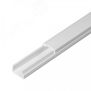 Кабель-канал белый 2-й замок в п/э 15х10 мм (234м/уп) Промрукав (PR.0325201)