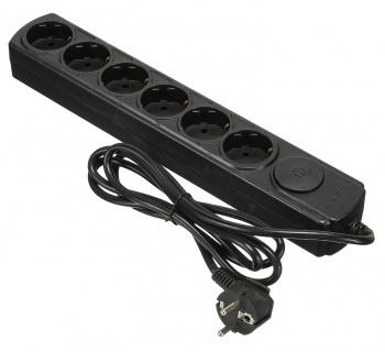 Ippon BK212-16 черный, 1.8м (1192693) Сетевой фильтр Ippon BK212-16 черный, 1.8м (1192693) Сетевой фильтр