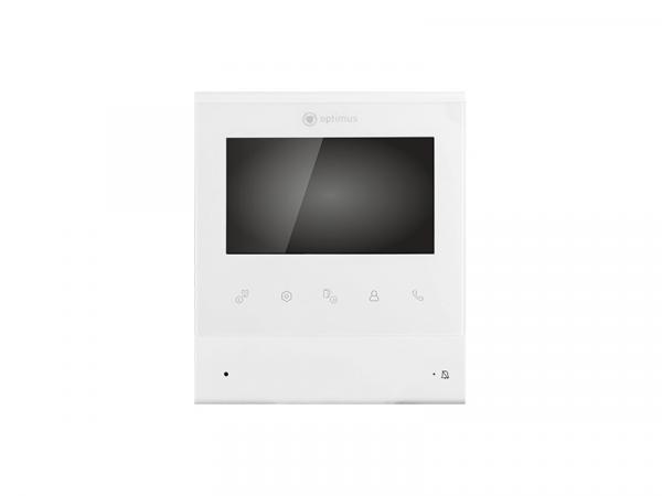 Видеодомофон Optimus Life DM-14B (w)
