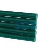 (09-1228) Клеевые стержни REXANT, Ø11 мм, 100 мм, зеленые, 6 шт., блистер