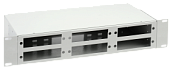 (FOBX48-2U-000) ITK 2U Оптический распределительный кросс до 48 портов (без планок, под 8п-6шт)