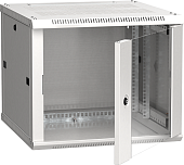 (LWR3-18U64-GF) ITK Шкаф LINEA W 18U 600x450 мм дверь стекло, RAL7035