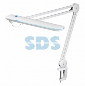 (31-0407) Настольная лампа на струбцине 60 LED, белая  REXANT
