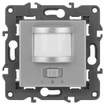 14-4103-03 ЭРА Датчик движения 2-проводной, 180-240В, 200Вт, IP20, Эра Elegance, алюминий (6/60/1920 (Б0034354)