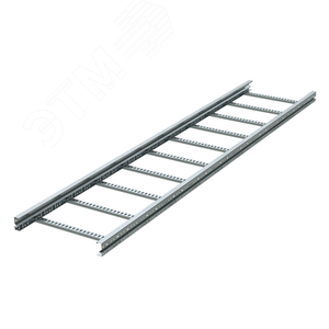 (ULM383) Лоток лестничный 80х300, лонжерон 1,5 мм, L 3 м (3 м/уп)