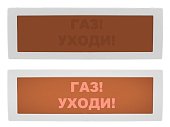 Молния-12 СН "Газ уходи" Оповещатель пожарный световой со скрытой надписью (ВИСТЛ)