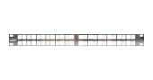 (NMC-RP24-BLANK-AN-1U-MT) Коммутационная панель NIKOMAX