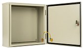 (MEC11306) Щит с монтажной панелью ЩМП - 05 МЭК (400х400х155) IP65 (Металлокорпус)